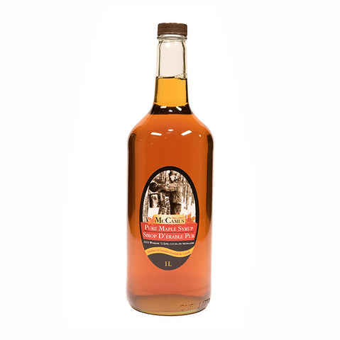 Pure Ontario Maple Syrup ~ Whiskey Bottle